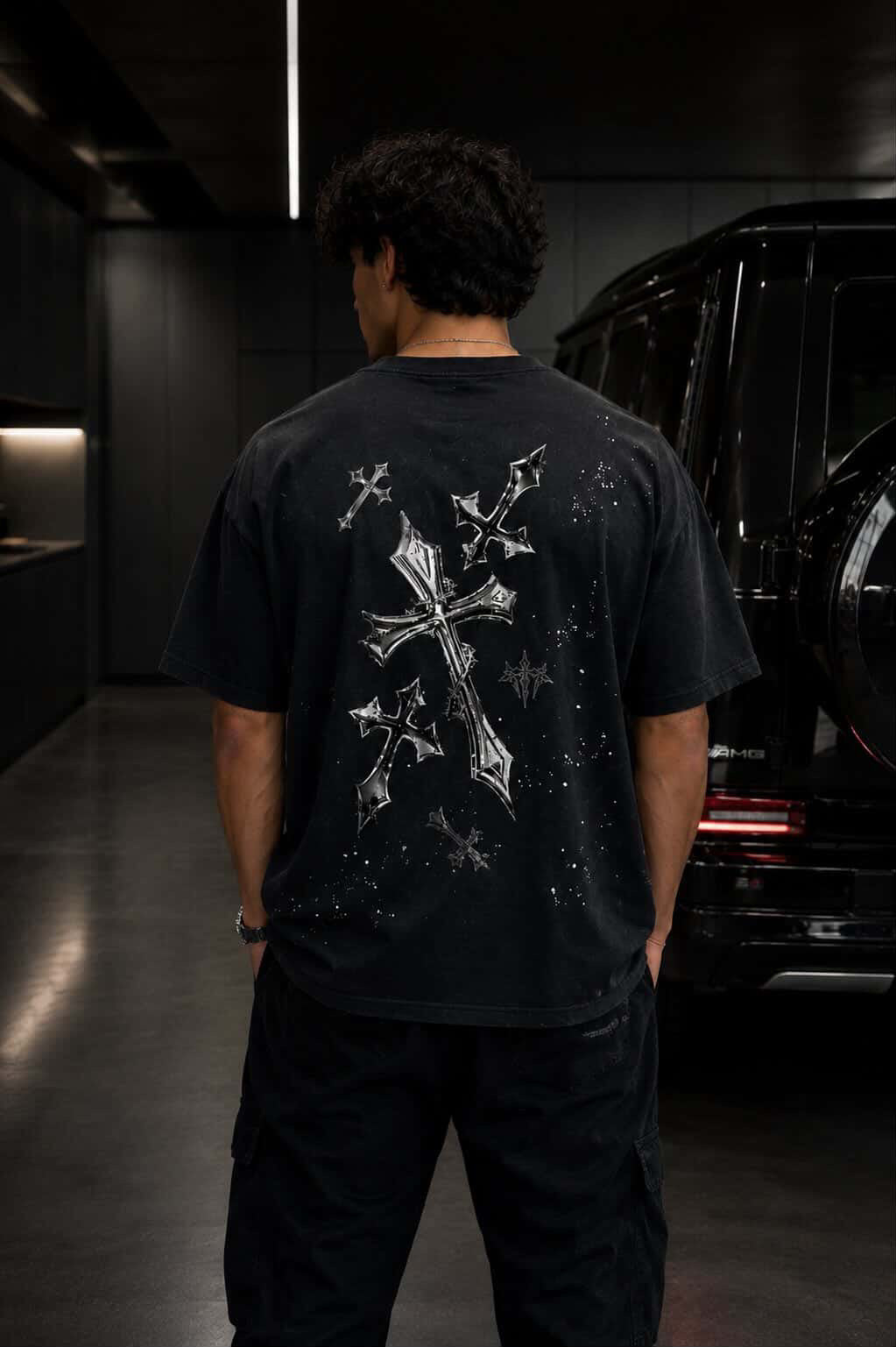 NAVANI saints & sinners designer tee