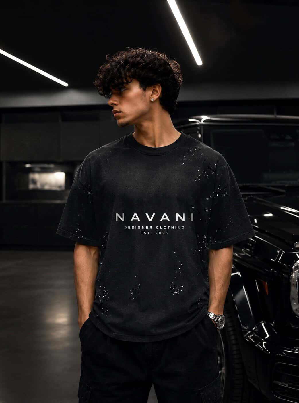 NAVANI saints & sinners designer tee