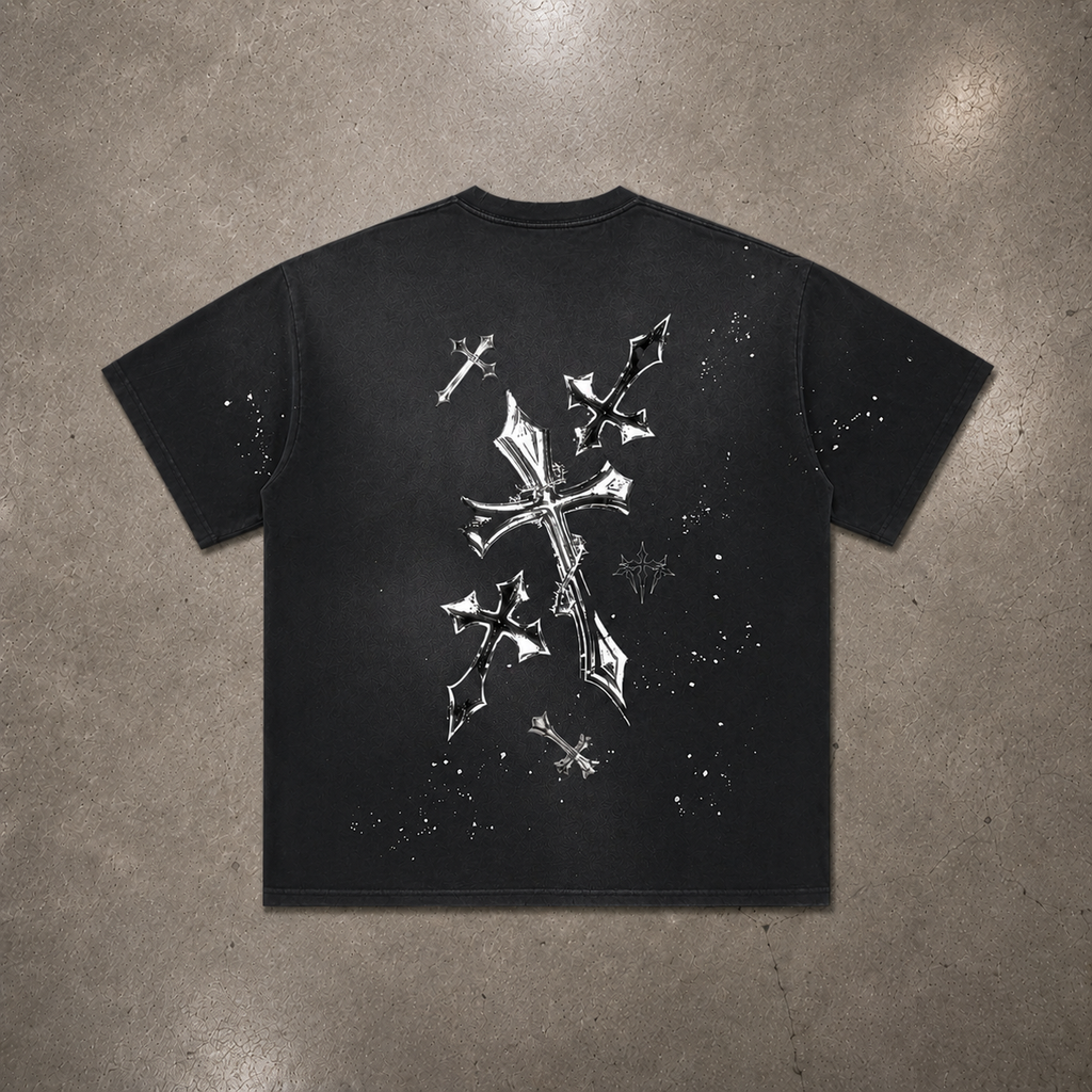 NAVANI saints & sinners designer tee